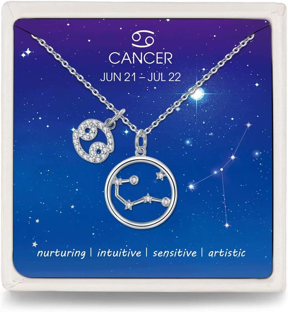 2pc Zodiac Necklace