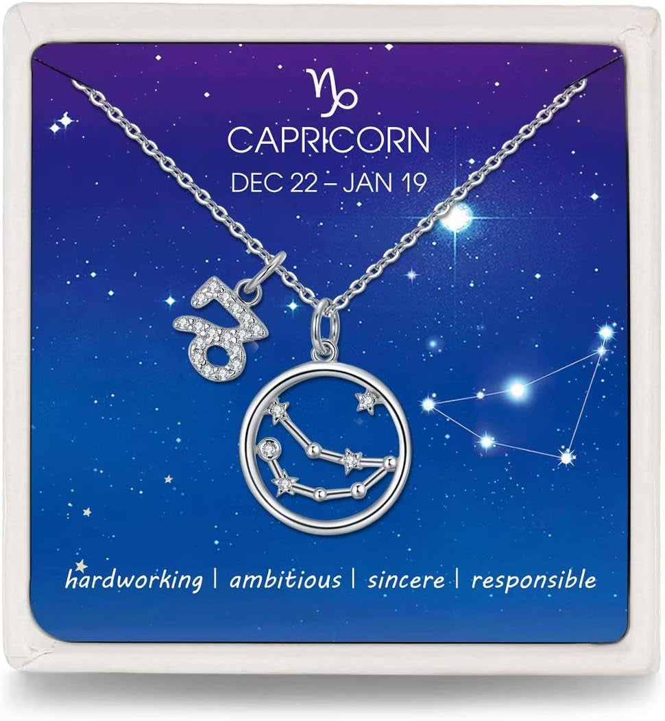 2pc Zodiac Necklace