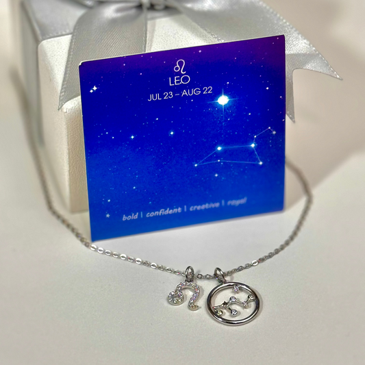 2pc Zodiac Necklace