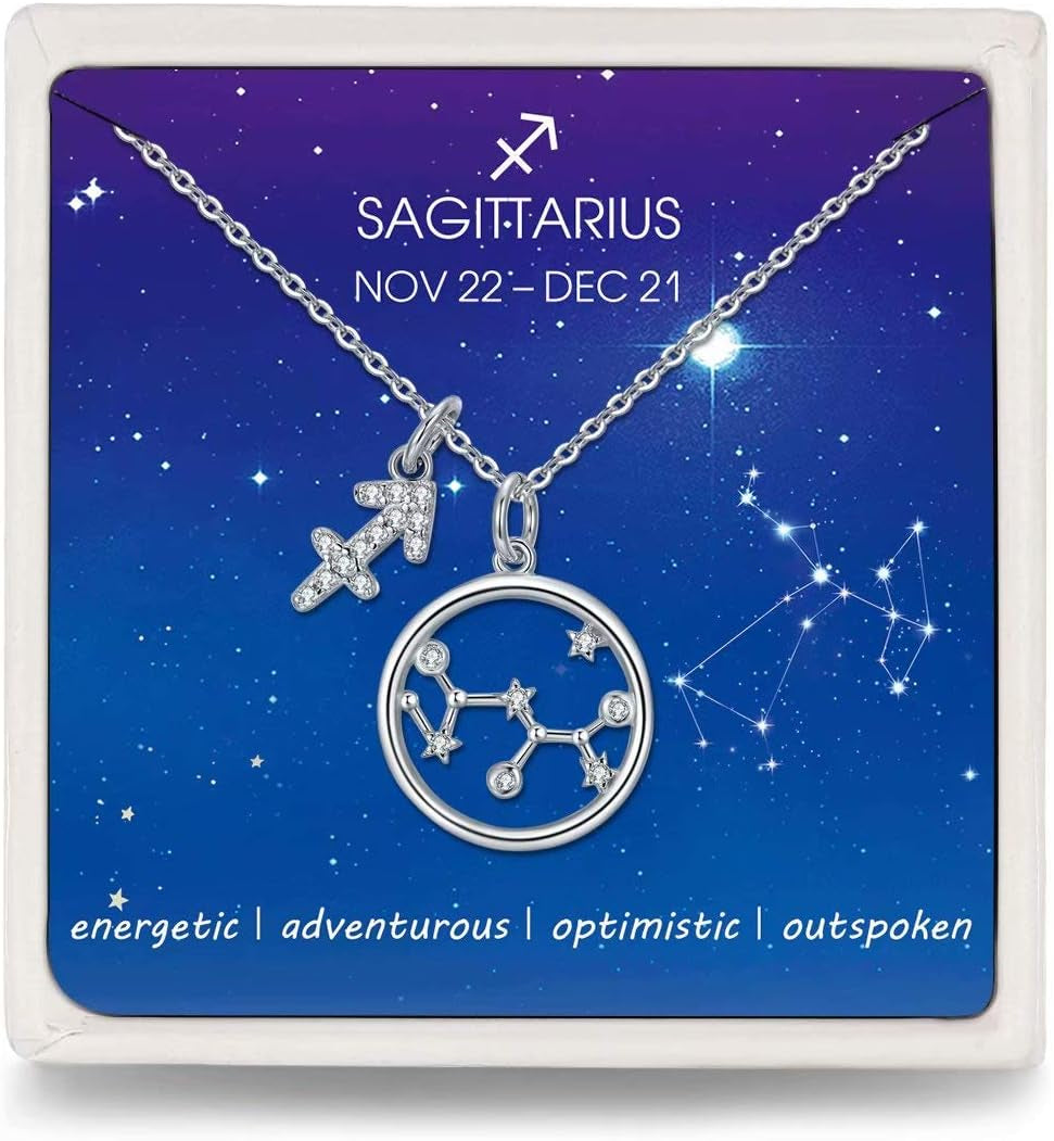 2pc Zodiac Necklace