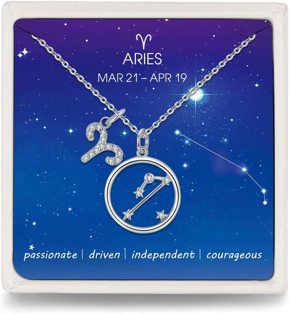 2pc Zodiac Necklace