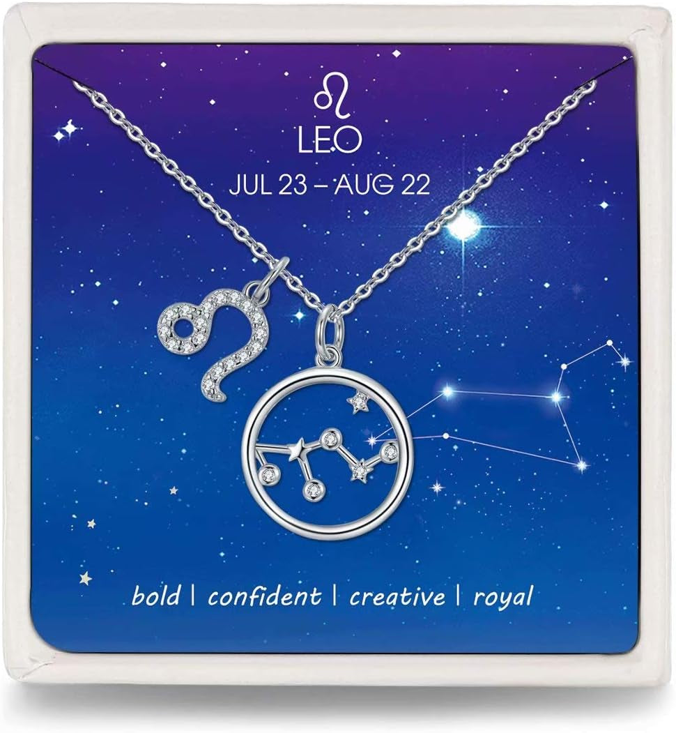 2pc Zodiac Necklace