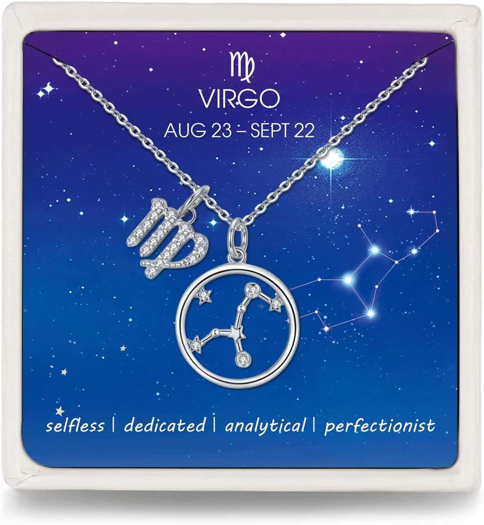 2pc Zodiac Necklace